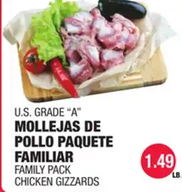 Carnicerias Jimenez U.S. GRADE A MOLLEJAS DE POLLO PAQUETE FAMILIAR offer