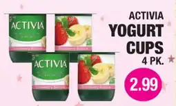 Carnicerias Jimenez ACTIVIA YOGURT CUPS offer