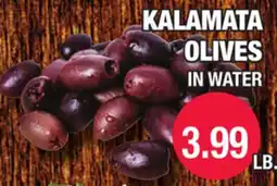 Carnicerias Jimenez KALAMATA OLIVES IN WATER offer