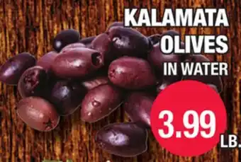 Carnicerias Jimenez KALAMATA OLIVES IN WATER offer