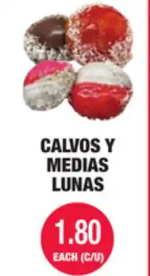 Carnicerias Jimenez CALVOS Y MEDIAS LUNAS offer