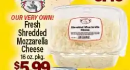 Angelo Caputo's Fresh Market Fresh Shredded Mozzarella Cheese offer