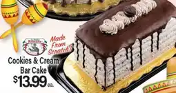 Angelo Caputo's Fresh Market Cookies & Cream Bar Cake offer