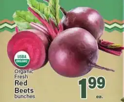 Angelo Caputo's Fresh Market Organic Fresh Red Beets offer