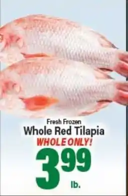 Angelo Caputo's Fresh Market Fresh Frozen Whole Red Tilapia offer