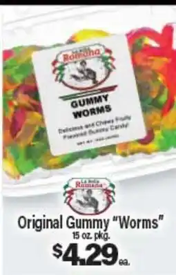 Angelo Caputo's Fresh Market Original Gummy Worms offer
