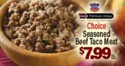 Angelo Caputo's Fresh Market Choice Seasoned Beef Taco Meat offer