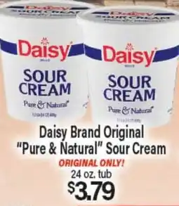 Angelo Caputo's Fresh Market Daisy Brand Original Pure & Natural Sour Cream offer