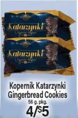 Angelo Caputo's Fresh Market Kopernik Katarzynki Gingerbread Cookies offer