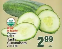 Angelo Caputo's Fresh Market Organic Fresh Tasty Cucumbers offer