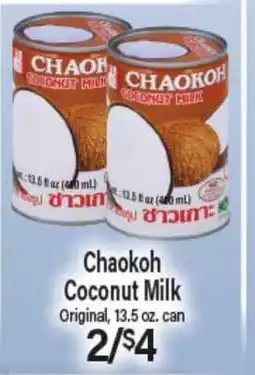 Angelo Caputo's Fresh Market Chaokoh Coconut Milk offer