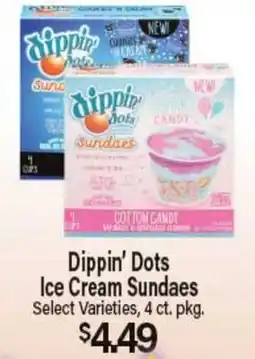 Angelo Caputo's Fresh Market Dippin' Dots Ice Cream Sundaes offer