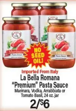 Angelo Caputo's Fresh Market La Bella Romana Premium Pasta Sauce offer