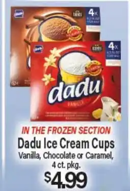 Angelo Caputo's Fresh Market Dadu Ice Cream Cups offer