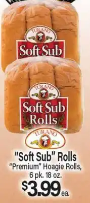 Angelo Caputo's Fresh Market Soft Sub Rolls offer