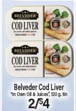 Angelo Caputo's Fresh Market Belveder Cod Liver offer