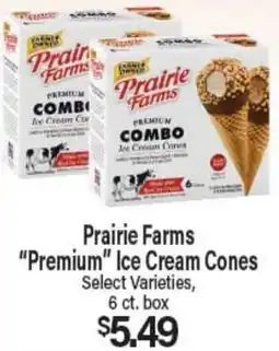 Angelo Caputo's Fresh Market Prairie Farms Premium Ice Cream Cones offer