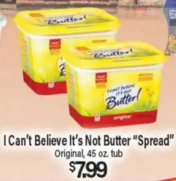 Angelo Caputo's Fresh Market I Can't Believe It's Not Butter Spread offer