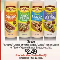 Angelo Caputo's Fresh Market Sauce offer