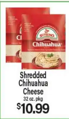Angelo Caputo's Fresh Market Shredded Chihuahua Cheese offer