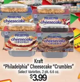Angelo Caputo's Fresh Market Kraft Philadelphia Cheesecake Crumbles offer