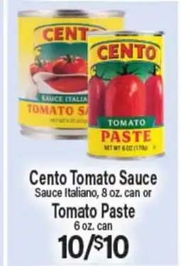 Angelo Caputo's Fresh Market Cento Tomato Sauce or Tomato Paste offer