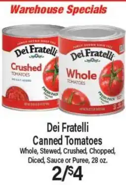 Angelo Caputo's Fresh Market Dei Fratelli Canned Tomatoes offer