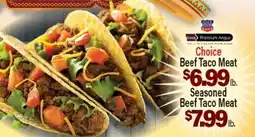 Angelo Caputo's Fresh Market Choice Beef Taco Meat, Seasoned Beef Taco Meat offer