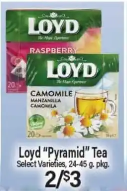 Angelo Caputo's Fresh Market Loyd Pyramid Tea offer