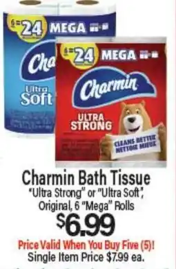 Angelo Caputo's Fresh Market Charmin Bath Tissue offer