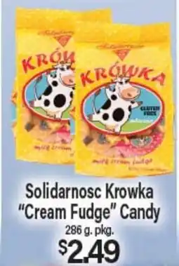 Angelo Caputo's Fresh Market Solidarnosc Krowka Cream Fudge Candy offer