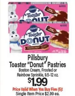 Angelo Caputo's Fresh Market Pillsbury Toaster Donut Pastries offer