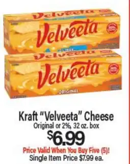 Angelo Caputo's Fresh Market Kraft Velveeta Cheese offer