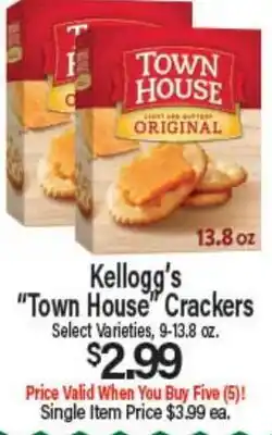 Angelo Caputo's Fresh Market Kellogg's Town House Crackers offer