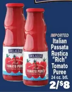 Angelo Caputo's Fresh Market Italian Passata Rustica Rich Tomato Puree offer