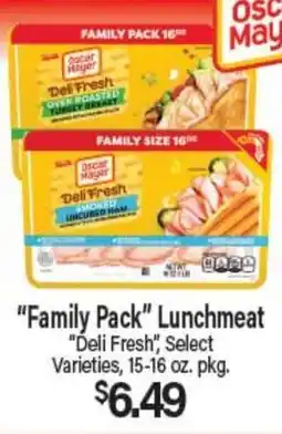 Angelo Caputo's Fresh Market Family Pack Lunchmeat offer