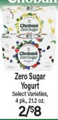 Angelo Caputo's Fresh Market Zero Sugar Yogurt offer