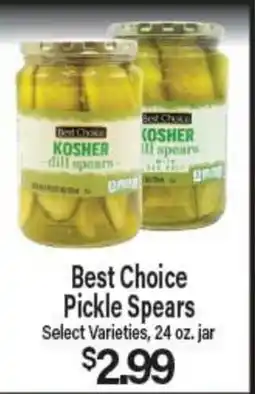 Angelo Caputo's Fresh Market Best Choice Pickle Spears offer