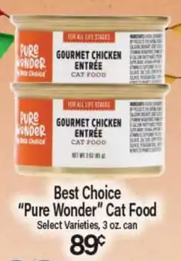 Angelo Caputo's Fresh Market Best Choice Pure Wonder Cat Food offer