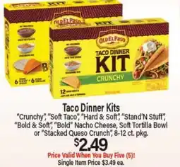 Angelo Caputo's Fresh Market Taco Dinner Kits offer