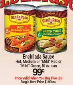 Angelo Caputo's Fresh Market Enchilada Sauce offer