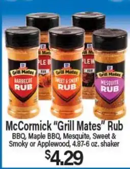 Angelo Caputo's Fresh Market McCormick Grill Mates Rub offer