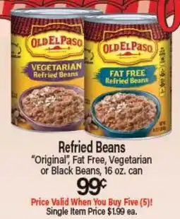 Angelo Caputo's Fresh Market Refried Beans offer