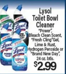 Angelo Caputo's Fresh Market Lysol Toilet Bowl Cleaner offer