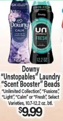 Angelo Caputo's Fresh Market Downy Unstopables Laundry Scent Booster Beads offer