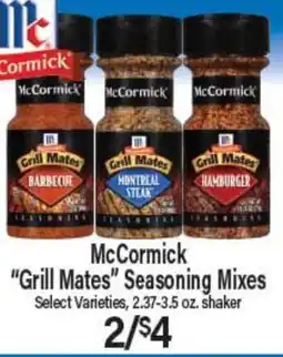 Angelo Caputo's Fresh Market McCormick Grill Mates Seasoning Mixes offer