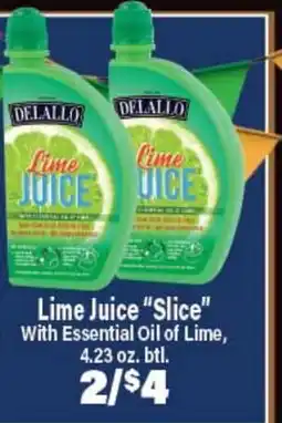Angelo Caputo's Fresh Market Lime Juice Slice With Essential Oil of Lime offer