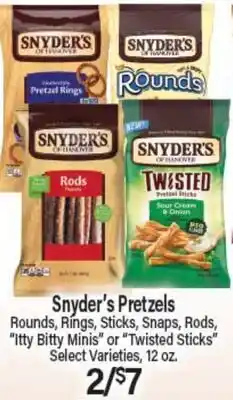 Angelo Caputo's Fresh Market Snyder's Pretzels offer