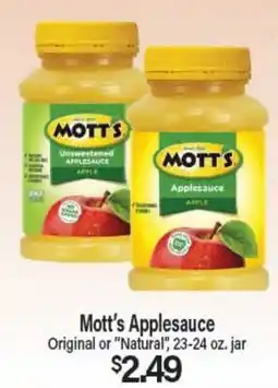 Angelo Caputo's Fresh Market Mott's Applesauce offer
