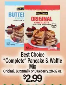 Angelo Caputo's Fresh Market Best Choice Complete Pancake & Waffle Mix offer